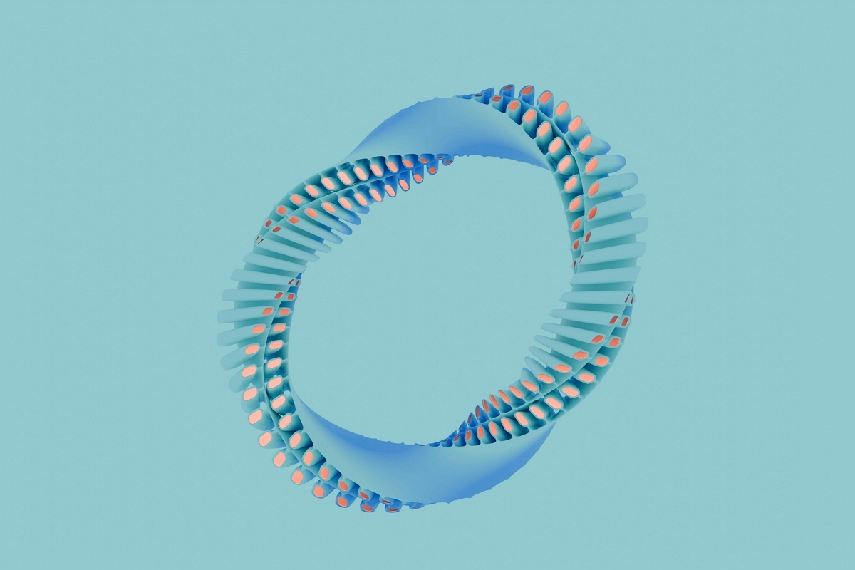 미소를 전하는 순간